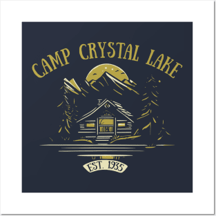 Camp Crystal Lake Posters and Art